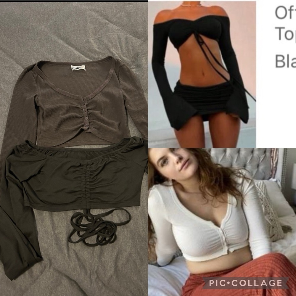 Long sleeve crops (2)
